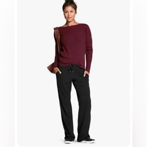 Athleta Pants - Athleta Midtown Wide Leg Trousers Pants Black 4